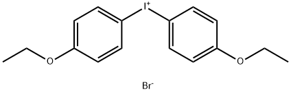 IodoniuM,bis(4-ethoxyphenyl)-,broMide Structural
