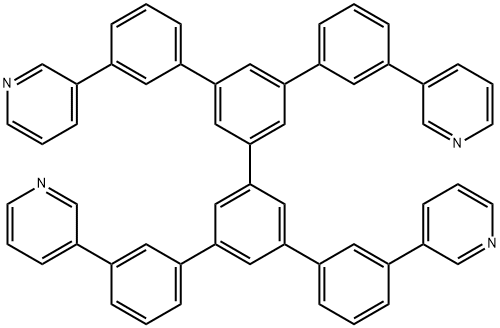 BP4MPy , 3,3',5,5'-tetra[(M-pyridyl)-phen-3-yl]biphenyl Structural