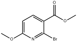 Methyl 2-broMo-6-Methoxynicotinate Structural