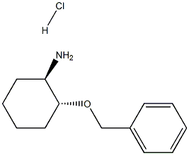 R,R-2-BenzyloxycyclohexylaMine hydrochloride Structural