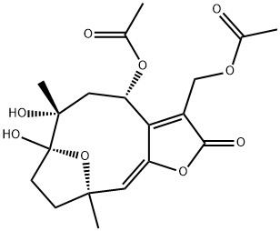 Diacetylpiptocarphol Structural