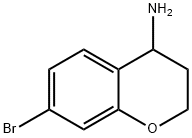 7-broMo-3,4-dihydro-2H-chroMen-4-aMine Structural