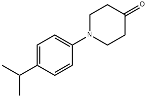 1-(4-isopropylphenyl)piperidin-4-one Structural