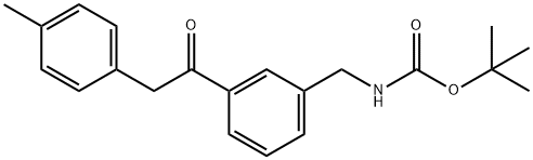 [3-(2-P-TOLYL-ACETYL)-BENZYL]-CARBAMIC ACID TERT-BUTYL ESTER
