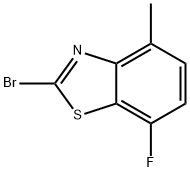 2-BROMO-7-FLUORO-4-METHYLBENZOTHIAZOLE