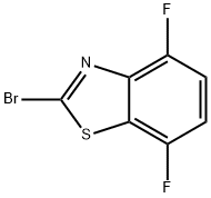 2-BROMO-4,7-DIFLUOROBENZOTHIAZOLE Structural