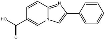 IMidazo[1,2-a]pyridine-6-carboxylicacid, 2-phenyl- Structural