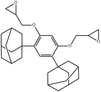 Oxirane, 2,2'-[[4,6-bis(tricyclo[3.3.1.13,7]dec-1-yl)-1,3-phenylene]bis(oxyMethy Structural