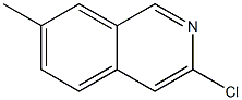 3-Chloro-7-Methylisoquinoline Structural