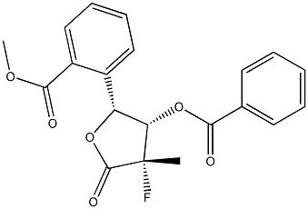 ((2R,3S,4S)-3-(benzoyloxy)-4-fluoro-4-Methyl-5-oxotetrahydrofuran-2-yl)Methyl benzoate