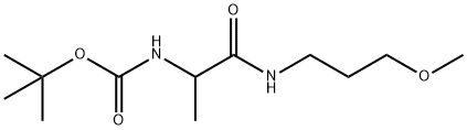 tert-Butyl N-{1-[(3-Methoxypropyl)carbaMoyl]ethyl}carbaMate