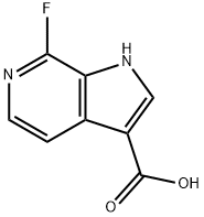 7-Fluoro-6-azaindole-3-carboxylic acid