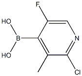 2-Chloro-5-fluoro-3-methylpyridine-4-boronic acid