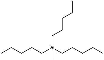 Methyltripentylstannane Structural