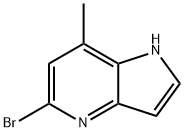 5-BroMo-7-Methyl-4-azaindole Structural