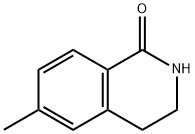 6-Methyl-3,4-dihydroisoquinolin-1(2H)-one Structural