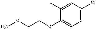 O-(2-(4-chloro-2-Methylphenoxy)ethyl)hydroxylaMine Structural