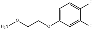 O-(2-(3,4-difluorophenoxy)ethyl)hydroxylaMine Structural