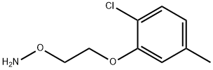 O-(2-(2-chloro-5-Methylphenoxy)ethyl)hydroxylaMine Structural
