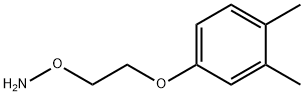 O-(2-(3,4-diMethylphenoxy)ethyl)hydroxylaMine Structural