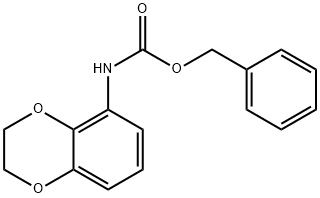 Benzyl (2,3-dihydrobenzo[b][1,4]dioxin-5-yl)carbaMate Structural