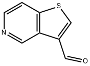 Thieno[3,2-c]pyridine-3-carbaldehyde Structural