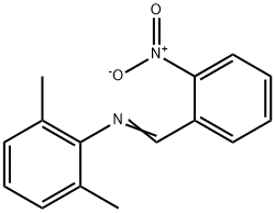 N-(2-Nitrobenzylidene)-2,6-xylidine Structural