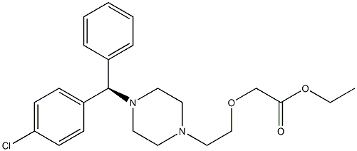 (R)-ethyl 2-(2-(4-((4-chlorophenyl)(phenyl)Methyl)piperazin-1-yl)ethoxy)acetate