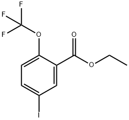 Ethyl 5-iodo-2-(trifluoroMethoxy)benzoate Structural