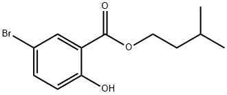 Isopentyl 5-broMo-2-hydroxybenzoate Structural