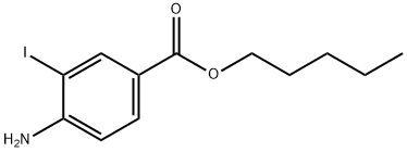 Pentyl 4-aMino-3-iodobenzoate Structural