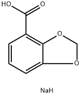SodiuM 5-Methylbenzo[d][1,3]dioxole-4-carboxylate Structural