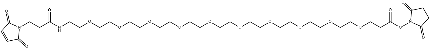 alpha-MaleiMidopropionyl-oMega-succiniMidyl-10(ethylene glycol)