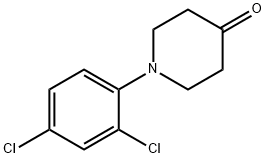 1-(2,4-dichlorophenyl)piperidin-4-one Structural