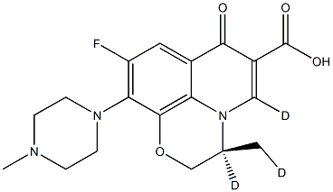 Ofloxacin-d3 Structural