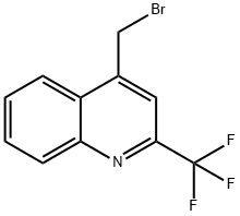 Quinoline, 4-(bromomethyl)-2-(trifluoromethyl)- Structural