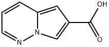 H-pyrrolo[1,2-b]pyridazine-6-carboxylic acid Structural