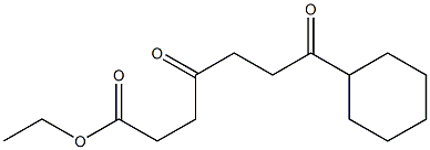 ETHYL 7-CYCLOHEXYL-4,7-DIOXOHEPTANOATE Structural