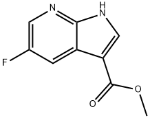 5-Flouro-7-azaindole-3-carboxylic acid Methyl ester