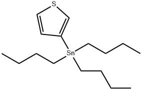 Tributyl(3-thienyl)tin Structural