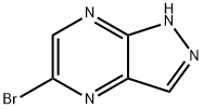 5-broMo-1h-pyrazolo[3,4-b]pyrazine Structural Picture
