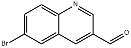 3-Quinolinecarboxaldehyde, 6-broMo- Structural