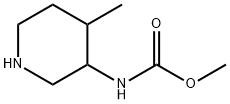 Methyl (4-Methylpiperidin-3-yl)carbaMate Structural