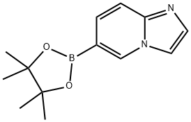 Imidazo[1,2-a]pyridine-6-boronic acic pinacol ester Structural