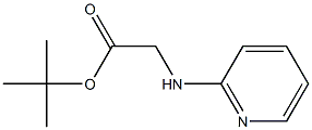 tert-butyl 2-(pyridin-2-ylaMino)acetate Structural