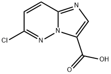 6-chloroiMidazo[1,2-b]pyridazine-3-carboxylic acid Structural