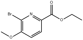 ETHYL 2-BROMO-3-METHOXY-6-PYRIDINECARBOXYLATE