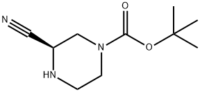 R-4-N-Boc-2-cyanopiperidine Structural