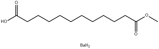 Dodecanedioic Acid 1-Methyl Ester BariuM Salt Structural