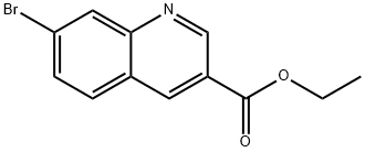 Ethyl 7-broMoquinoline-3-carboxylate Structural